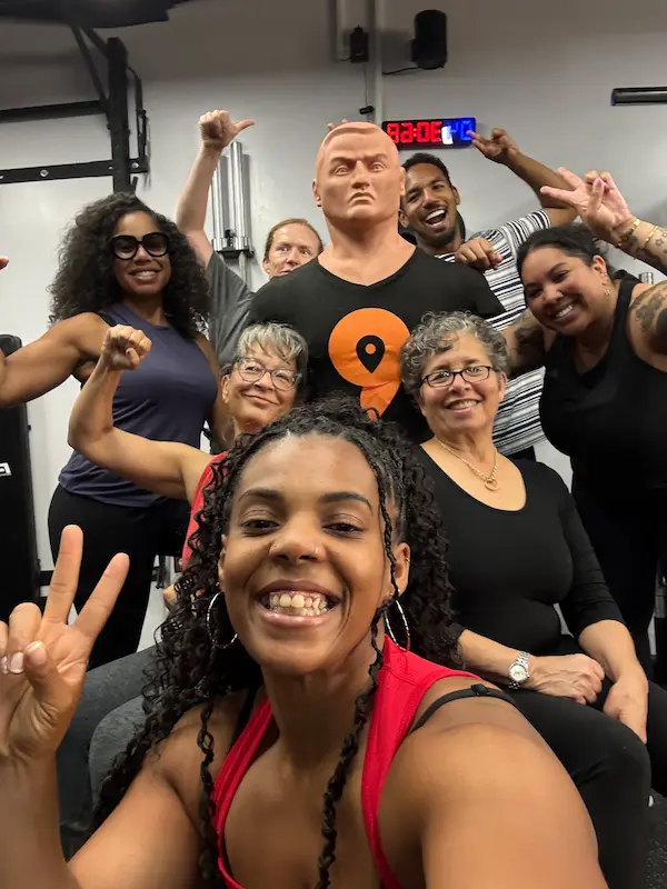 PinPoint community having fun together after class